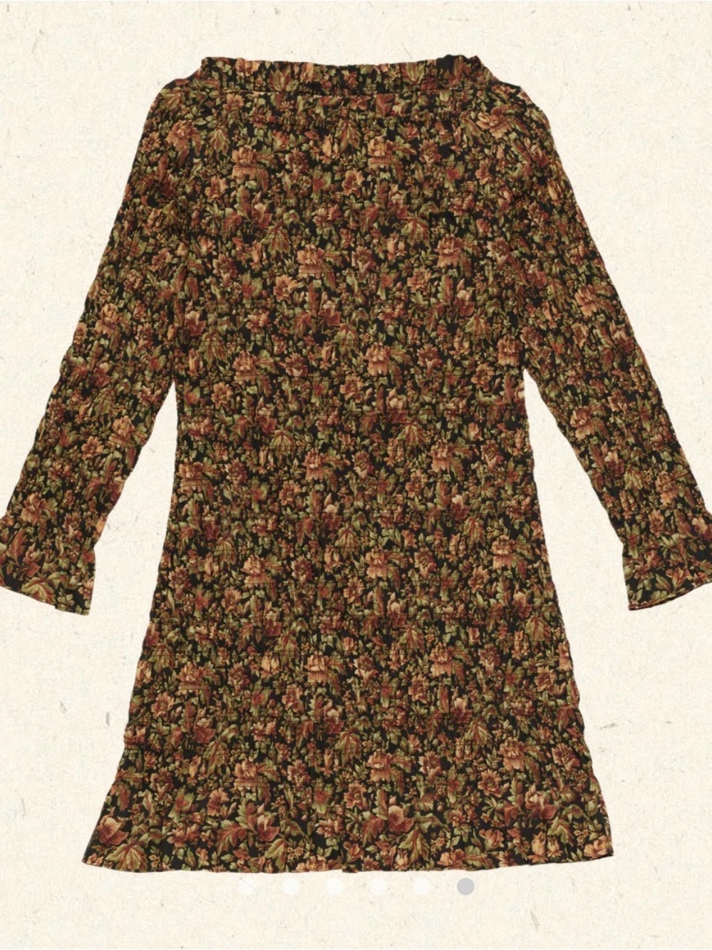 NWT Doen Cecillia Dress - Multi Floral Long-Sleeve Mini - Picture 6 of 9